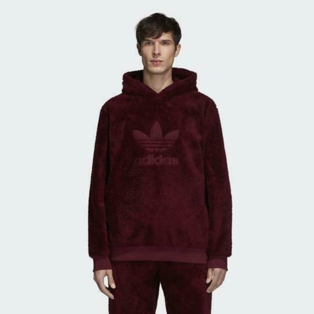 New Mens Adidas Originals Winterized Pullover Hood - Picture 1 of 8